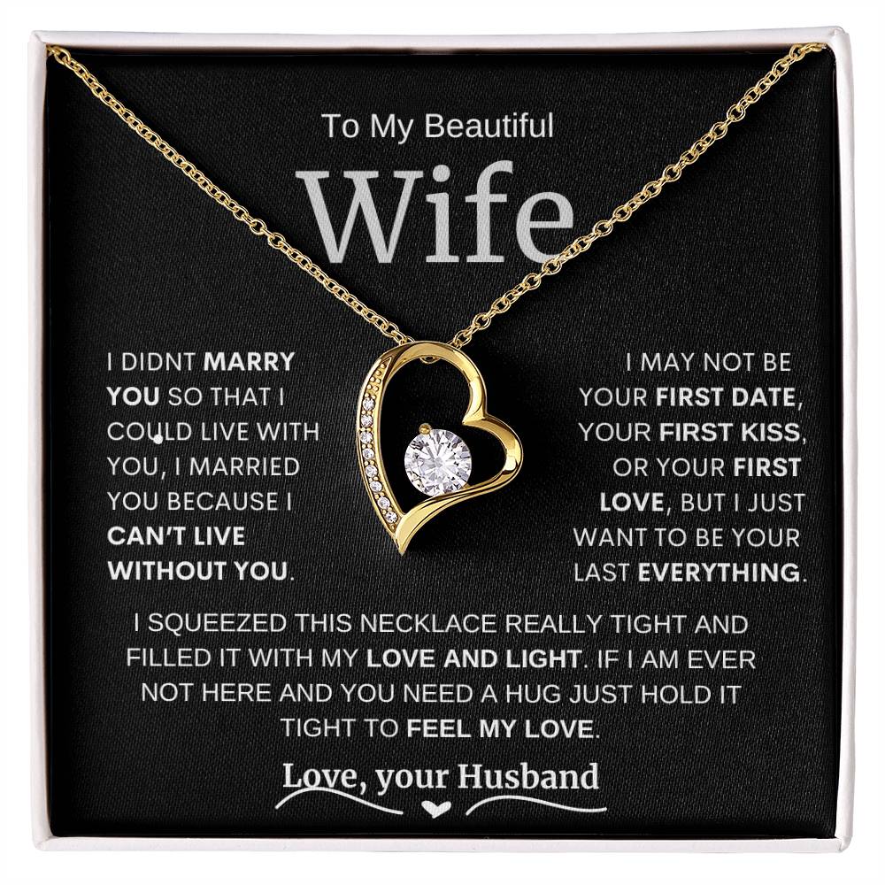 To My Beautiful Wife